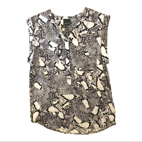 TROUVE Snake-print Blouse Size Small NWOT! - Picture 10 of 10